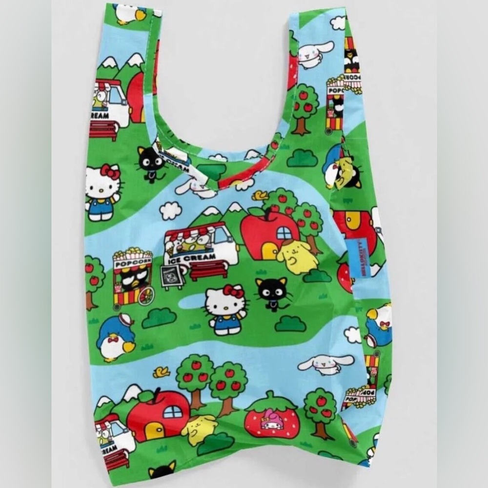NWT BAGGU X Hello Kitty reusable bag - Standard